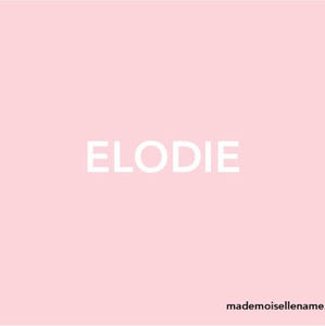 Meet your Posher, Elodie
